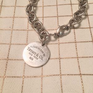 Tiffanys Round tag bracelet